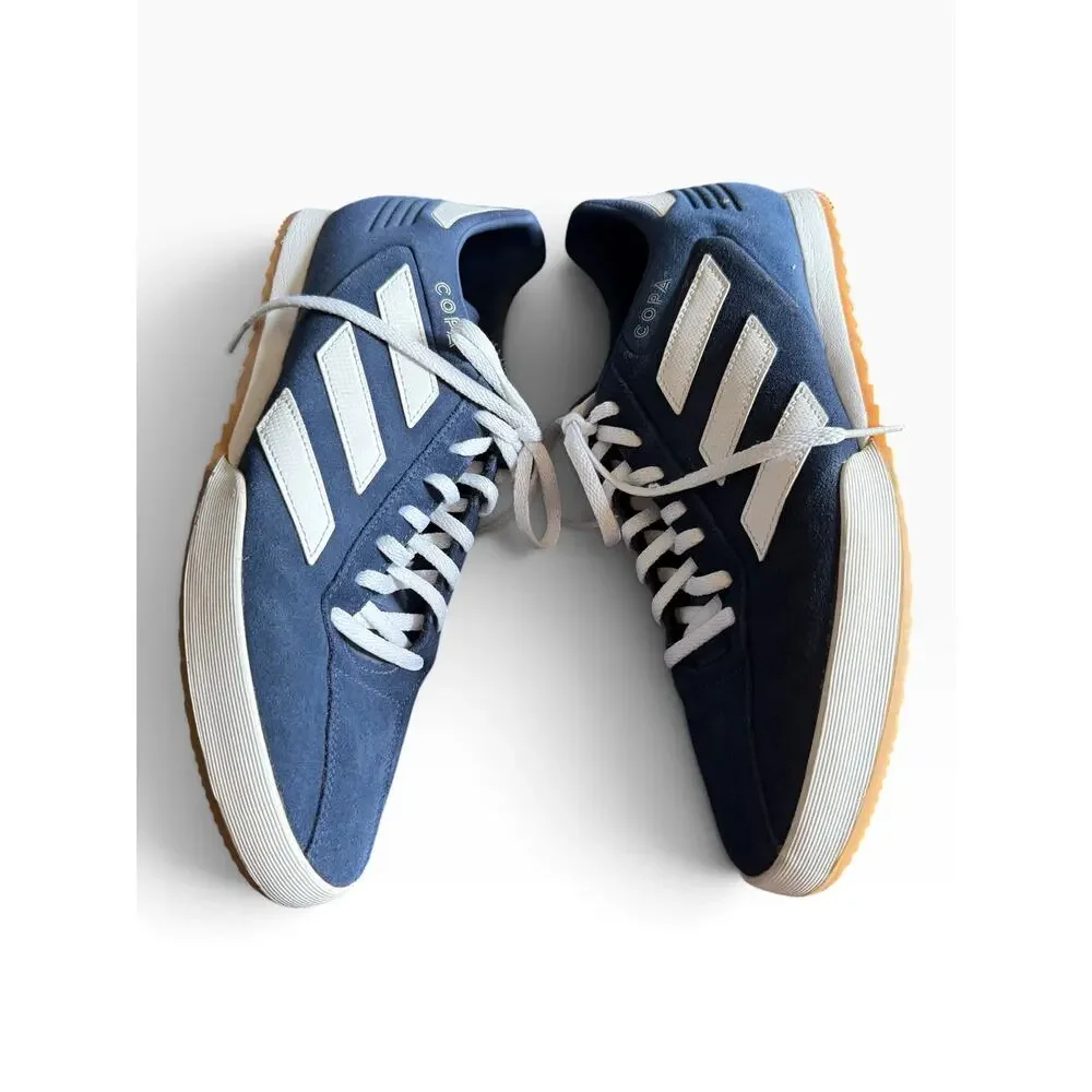 Adidas Copa Super Navy Suede Gum Sole Sneakers